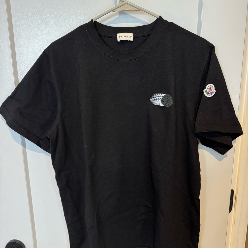 Moncler Classic Black Short Sleeve Tee